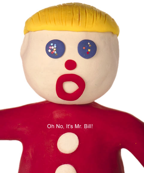 mr bill dog toy